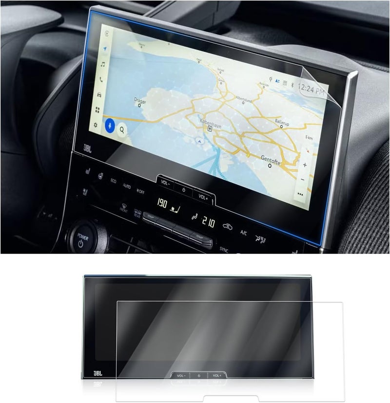 BSTW for 2024 Toyota bZ4X Screen Protector for 2023-2025 Subaru Solterra Limited/Touring & 2023-2025 Toyota bZ4X XLE 12.3-Inch Display Accessories Soft Nano Protective Film 2PCS (bZ4X 12.3-In Nano) - Image 1